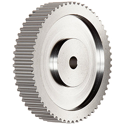 3.375 Face Width 24 Teeth.8125 Inch +/-1/16 Pilot Bore Ametric 24H300 Steel ANSI Timing Pulley with Flange 3.76 Inch Outside Diameter De , Dp d 3.82 Inch Pitch Diameter Ametric 1-081 F 